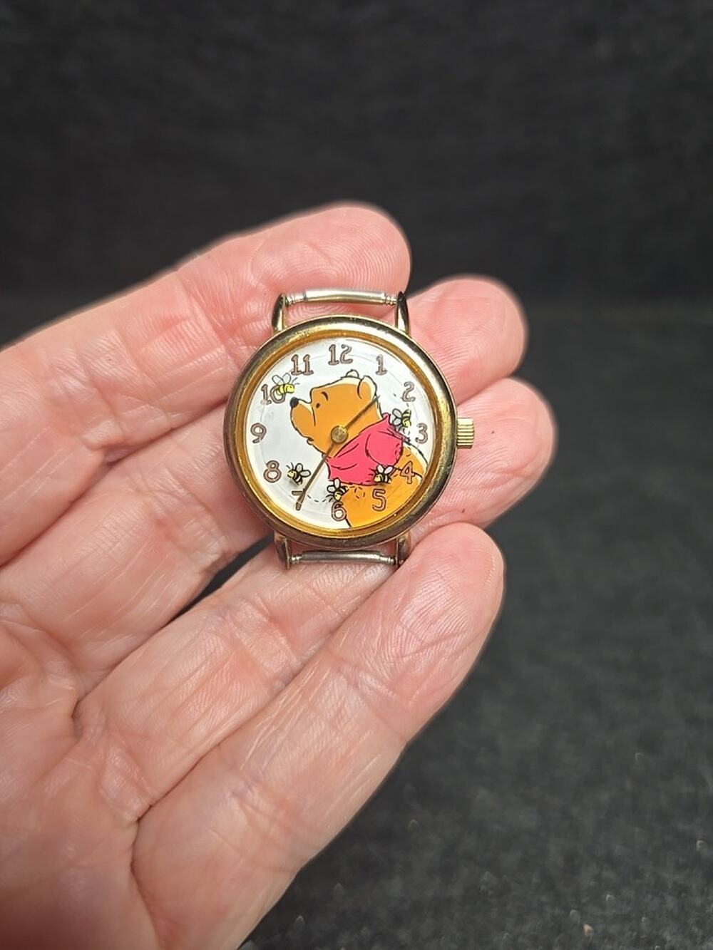 Timex Disney Winnie the Pooh Watch No Strap Needs Battery Vintage